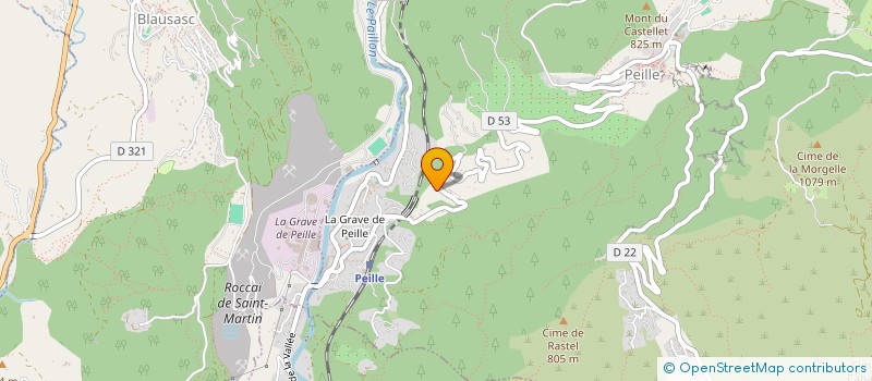 localisation de l'entreprise MONSIEUR KHRIS HELEINE  PEILLE