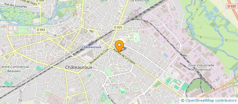 localisation de l'entreprise MONSIEUR KHUSEIN SADOULAEV à CHATEAUROUX