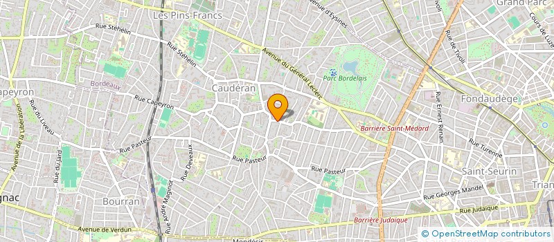 localisation de l'entreprise MONSIEUR KHUSEIN UMAEV  BORDEAUX