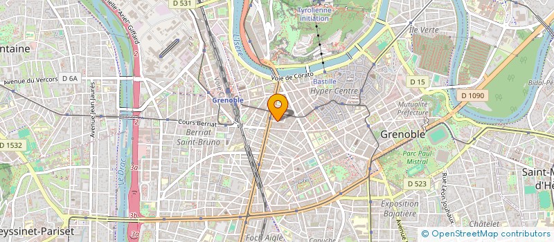 localisation de l'entreprise MONSIEUR KHUSHAL SAFI  GRENOBLE