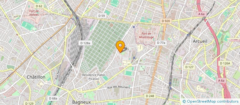 localisation de l'entreprise MONSIEUR KHWAJA IBRAHEMKHEL à BAGNEUX