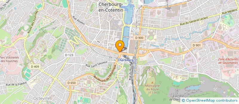 localisation de l'entreprise MONSIEUR KHWAJA NAWID SEDIQI  CHERBOURG-EN-COTENTIN