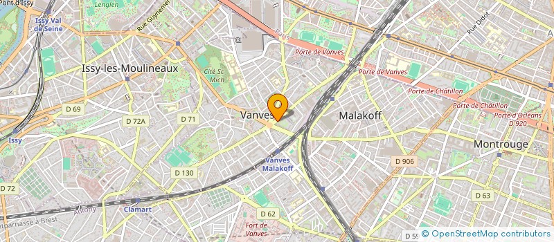 localisation de l'entreprise MONSIEUR KI YANG  VANVES