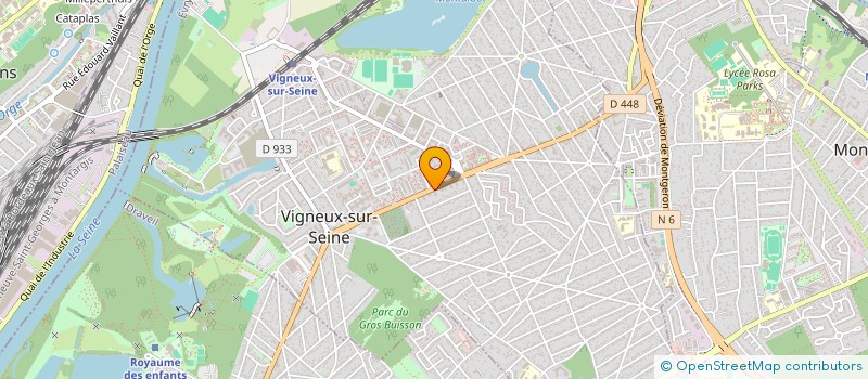 localisation de l'entreprise MONSIEUR KIAMUANGANA NDOMBE MAGALI à VIGNEUX-SUR-SEINE