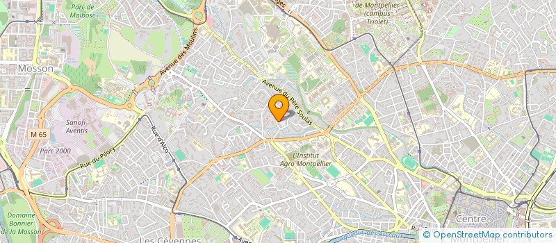 localisation de l'entreprise MONSIEUR KIBIASSI LUSUKAMU à MONTPELLIER