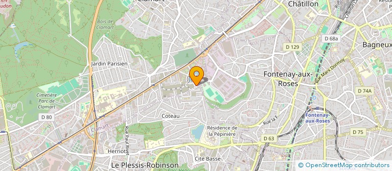 localisation de l'entreprise MONSIEUR KIBRIA MD GULAM à CLAMART