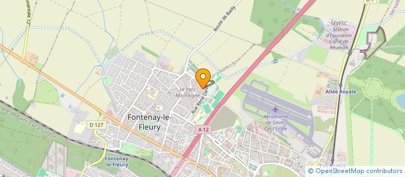 localisation de l'entreprise MONSIEUR KICHIEDOU SEKA  FONTENAY-LE-FLEURY