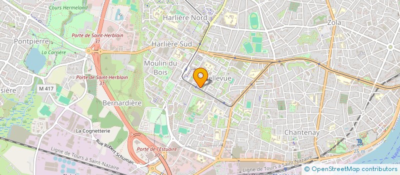 localisation de l'entreprise MONSIEUR KIDANE GEBREMEDHIN à NANTES