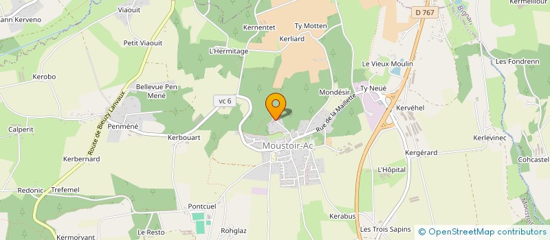 localisation de l'entreprise MONSIEUR KIEFFER GUELTON  MANDELIEU-LA-NAPOULE