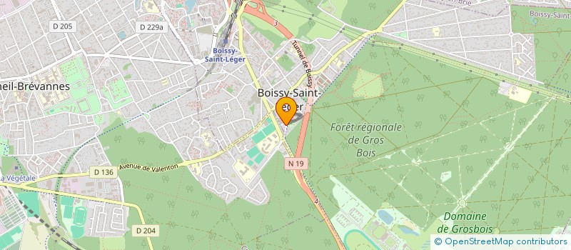 localisation de l'entreprise MONSIEUR KIEN LONG TRAN à BOISSY-SAINT-LEGER