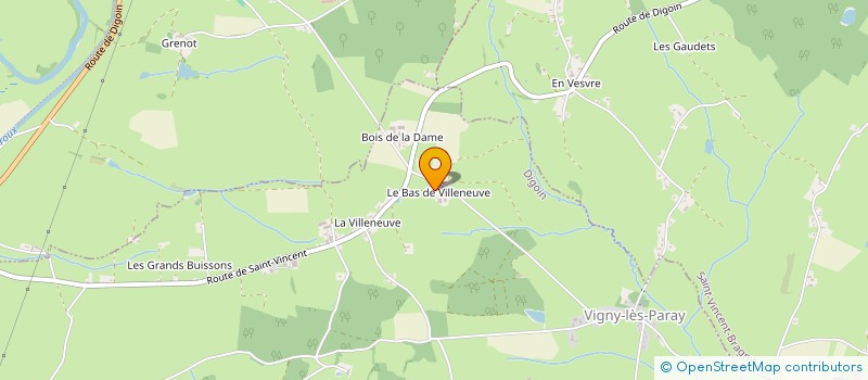 localisation de l'entreprise MONSIEUR KIERAN DUMONCEAU  DIGOIN