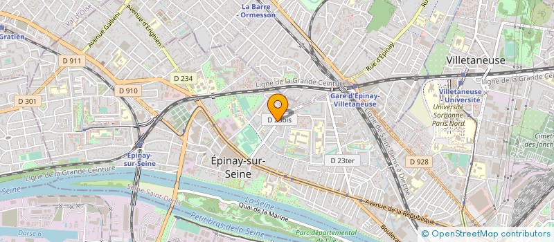 localisation de l'entreprise MONSIEUR KIERAN LEMOGNE à EPINAY-SUR-SEINE