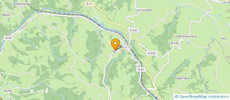 localisation de l'entreprise MONSIEUR KIERAN REVOLU  AUZITS