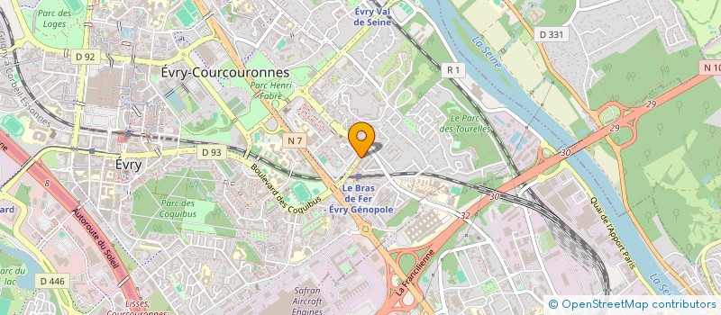 localisation de l'entreprise MONSIEUR KIESE MANGAKA  EVRY-COURCOURONNES