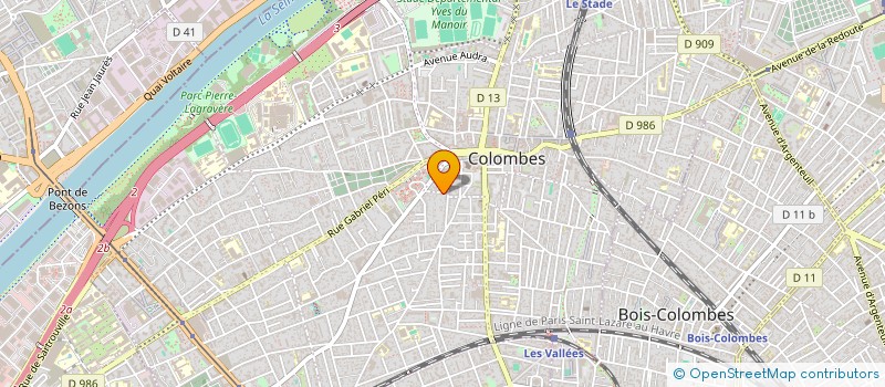 localisation de l'entreprise MONSIEUR KIFAYUTULLAH MOJAHIDZADA à COLOMBES