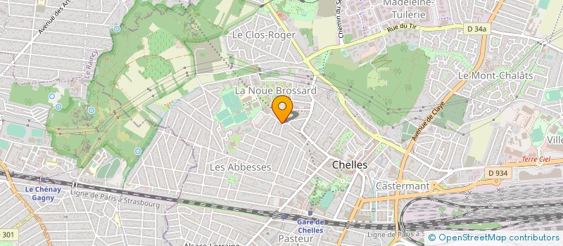 localisation de l'entreprise MONSIEUR KILANI ZIADA  CHELLES