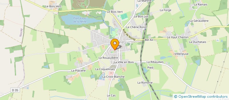 localisation de l'entreprise MONSIEUR KILIAN AUDUREAU  ABBARETZ