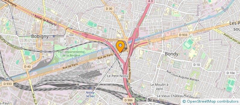 localisation de l'entreprise MONSIEUR KILIAN BARBIER à NOISY-LE-SEC