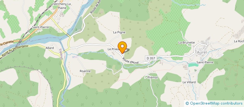 localisation de l'entreprise MONSIEUR KILIAN BAUDOUIN  AOUSTE-SUR-SYE