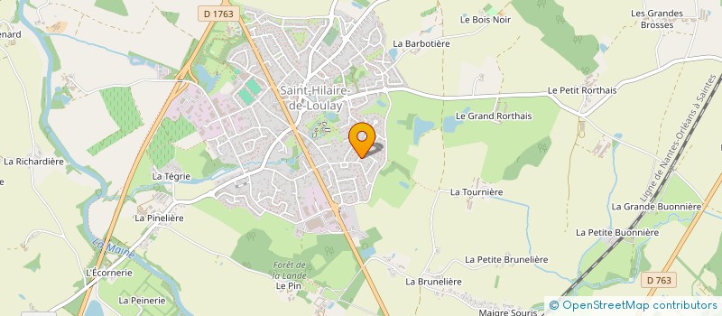localisation de l'entreprise MONSIEUR KILIAN BORGET à MONTAIGU-VENDEE