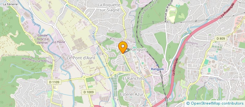 localisation de l'entreprise MONSIEUR KILIAN BRIKI  CANNES