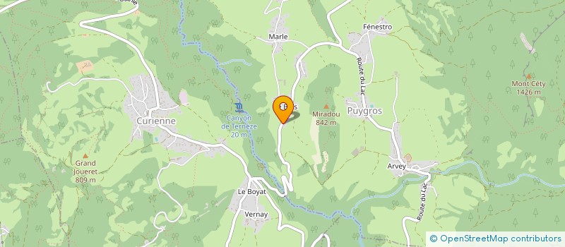 localisation de l'entreprise MONSIEUR KILIAN CHERY  PUYGROS