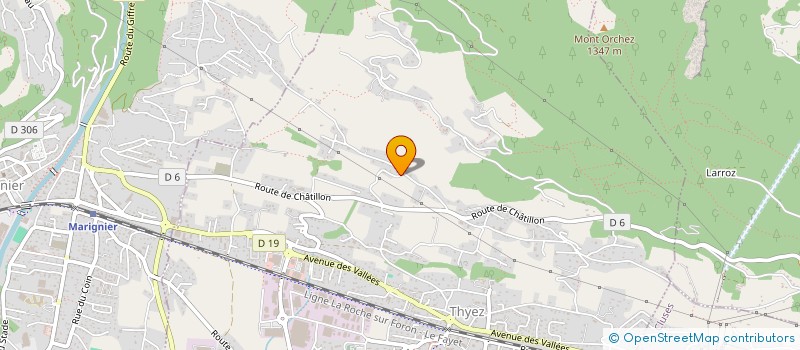 localisation de l'entreprise MONSIEUR KILIAN CLUSES  THYEZ