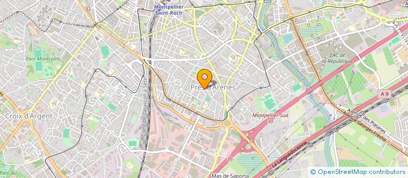 localisation de l'entreprise MONSIEUR KILIAN COUSEIN à MONTPELLIER