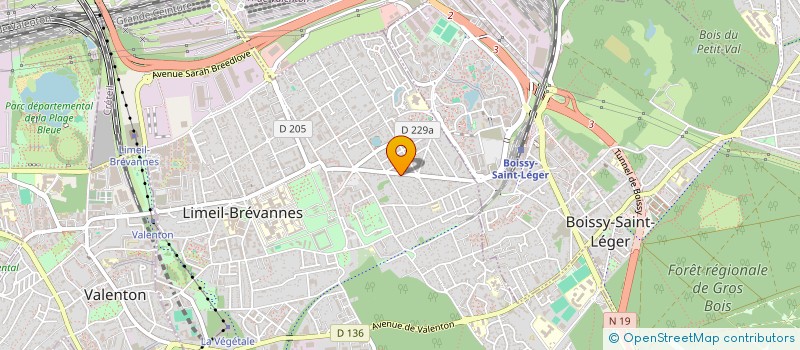 localisation de l'entreprise MONSIEUR KILIAN DERY à LIMEIL-BREVANNES