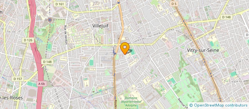 localisation de l'entreprise MONSIEUR KILIAN DIZET  VILLEJUIF