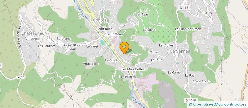 localisation de l'entreprise MONSIEUR KILIAN DUTTO  CONTES