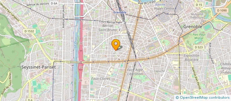 localisation de l'entreprise MONSIEUR KILIAN FAY à GRENOBLE