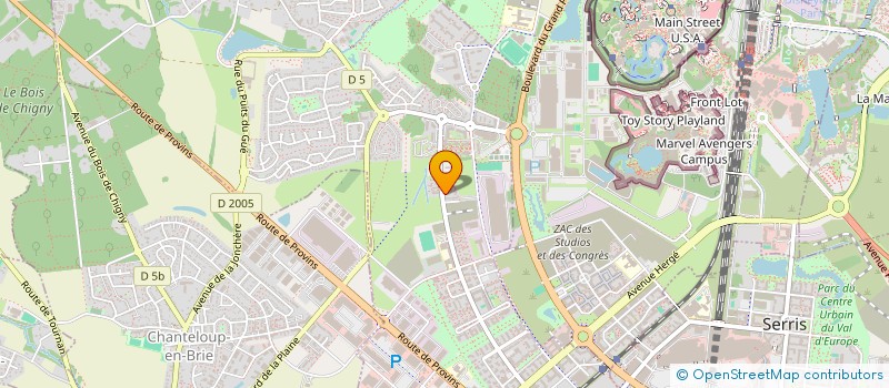 localisation de l'entreprise MONSIEUR KILIAN FRAYSSE  MONTEVRAIN