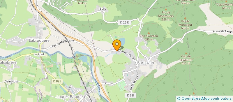 localisation de l'entreprise MONSIEUR KILIAN GUILLOTEAUX  BARBAZAN