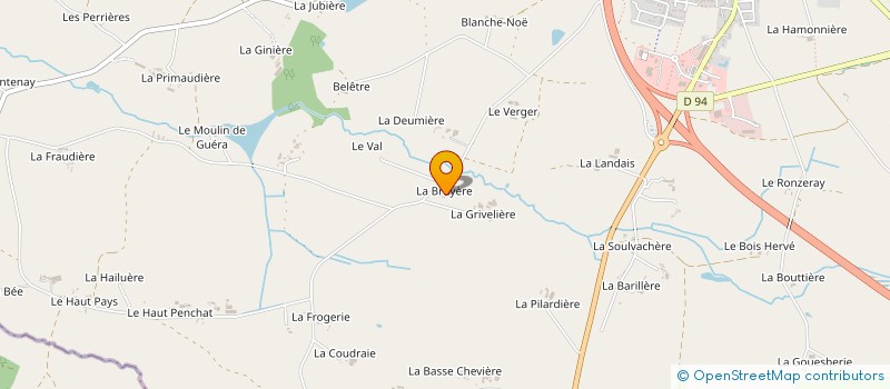 localisation de l'entreprise MONSIEUR KILIAN HERISSET  MARTIGNE-FERCHAUD