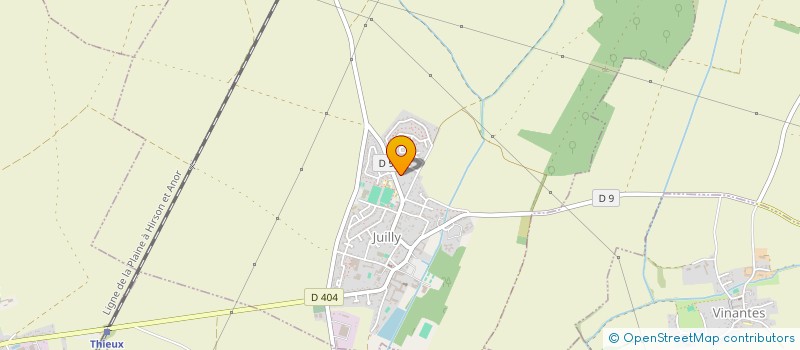 localisation de l'entreprise MONSIEUR KILIAN HORCHOLLE--AUBERT  JUILLY