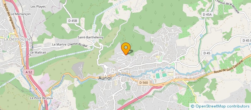 localisation de l'entreprise MONSIEUR KILIAN IGOUNET  AURIOL