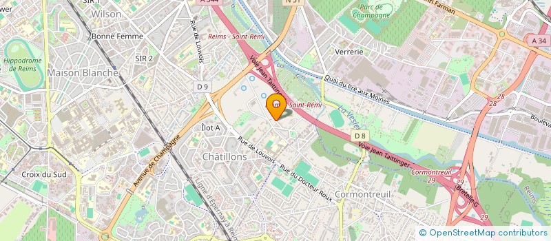 localisation de l'entreprise MONSIEUR KILIAN KLATT  REIMS