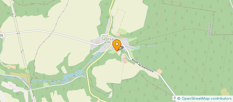 localisation de l'entreprise MONSIEUR KILIAN LAVOINE  SEPTVAUX