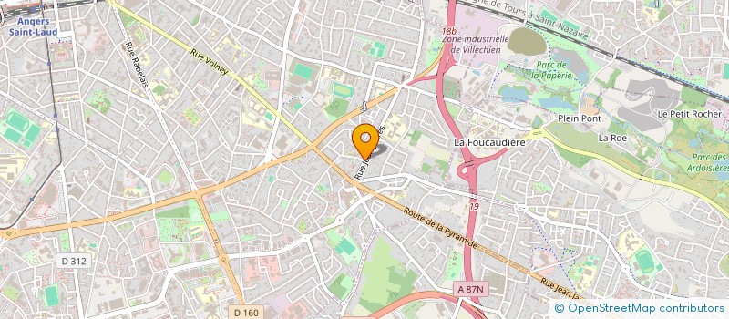 localisation de l'entreprise MONSIEUR KILIAN LE BARS à ANGERS