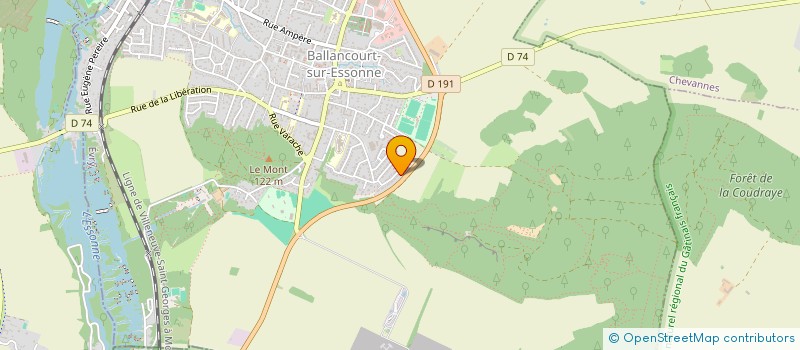 localisation de l'entreprise MONSIEUR KILIAN LE BOURLOT  BALLANCOURT-SUR-ESSONNE