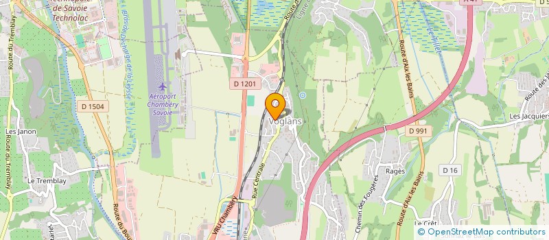 localisation de l'entreprise MONSIEUR KILIAN LEGRAND  VOGLANS