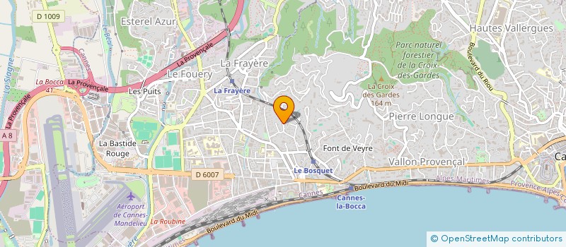 localisation de l'entreprise MONSIEUR KILIAN LOPEZ à CANNES