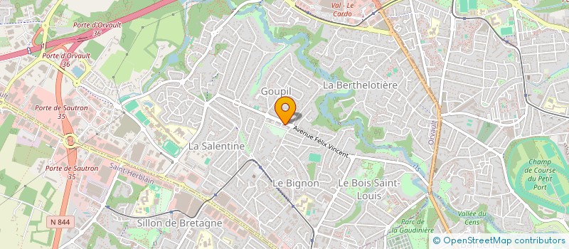 localisation de l'entreprise MONSIEUR KILIAN LUCAS à ORVAULT