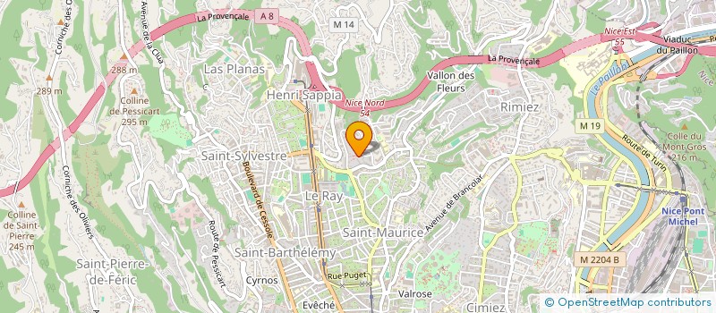 localisation de l'entreprise MONSIEUR KILIAN MARTIN à NICE