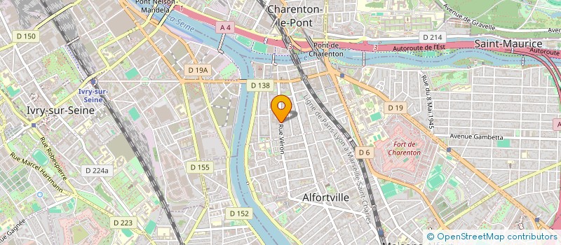 localisation de l'entreprise MONSIEUR KILIAN MENDES  ALFORTVILLE