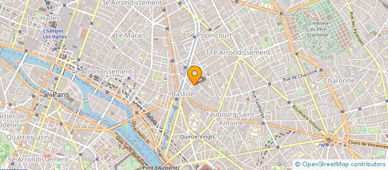 localisation de l'entreprise MONSIEUR KILIAN MERCADIE  PARIS