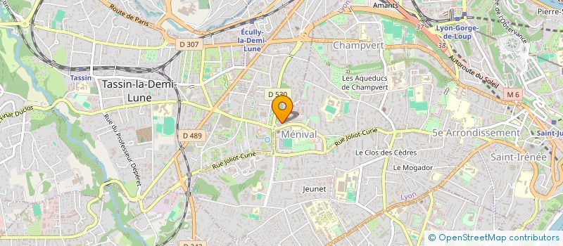 localisation de l'entreprise MONSIEUR KILIAN MONNIER à LYON