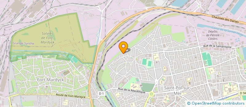 localisation de l'entreprise MONSIEUR KILIAN OUDARD à DUNKERQUE