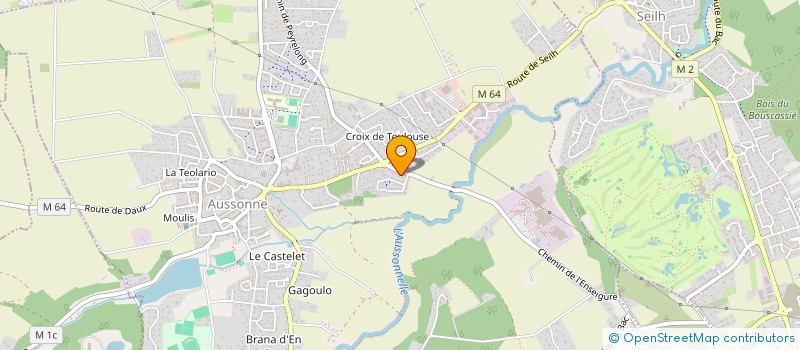 localisation de l'entreprise MONSIEUR KILIAN PATOUR à AUSSONNE
